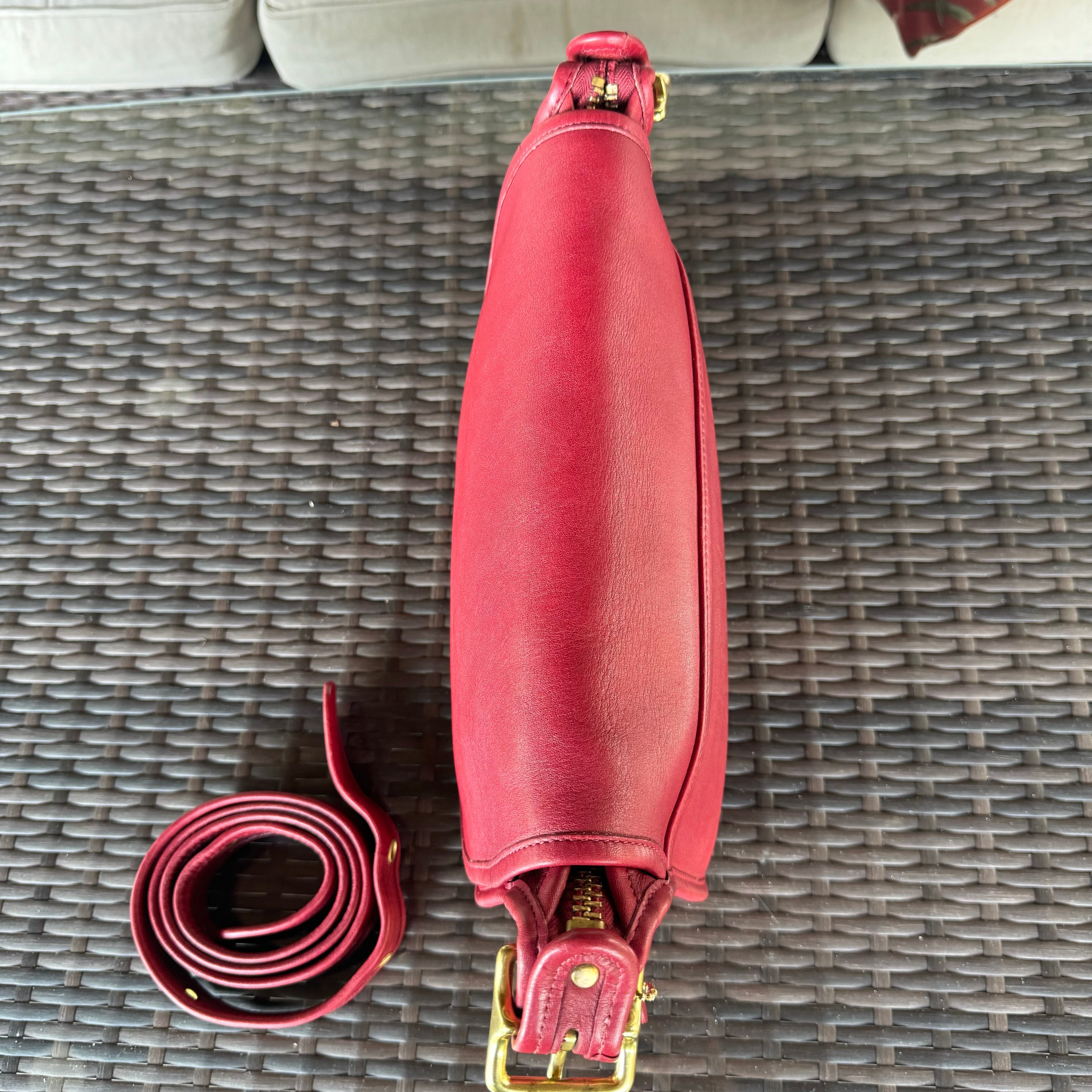 Vintage Coach Red Patricias Legacy 9951