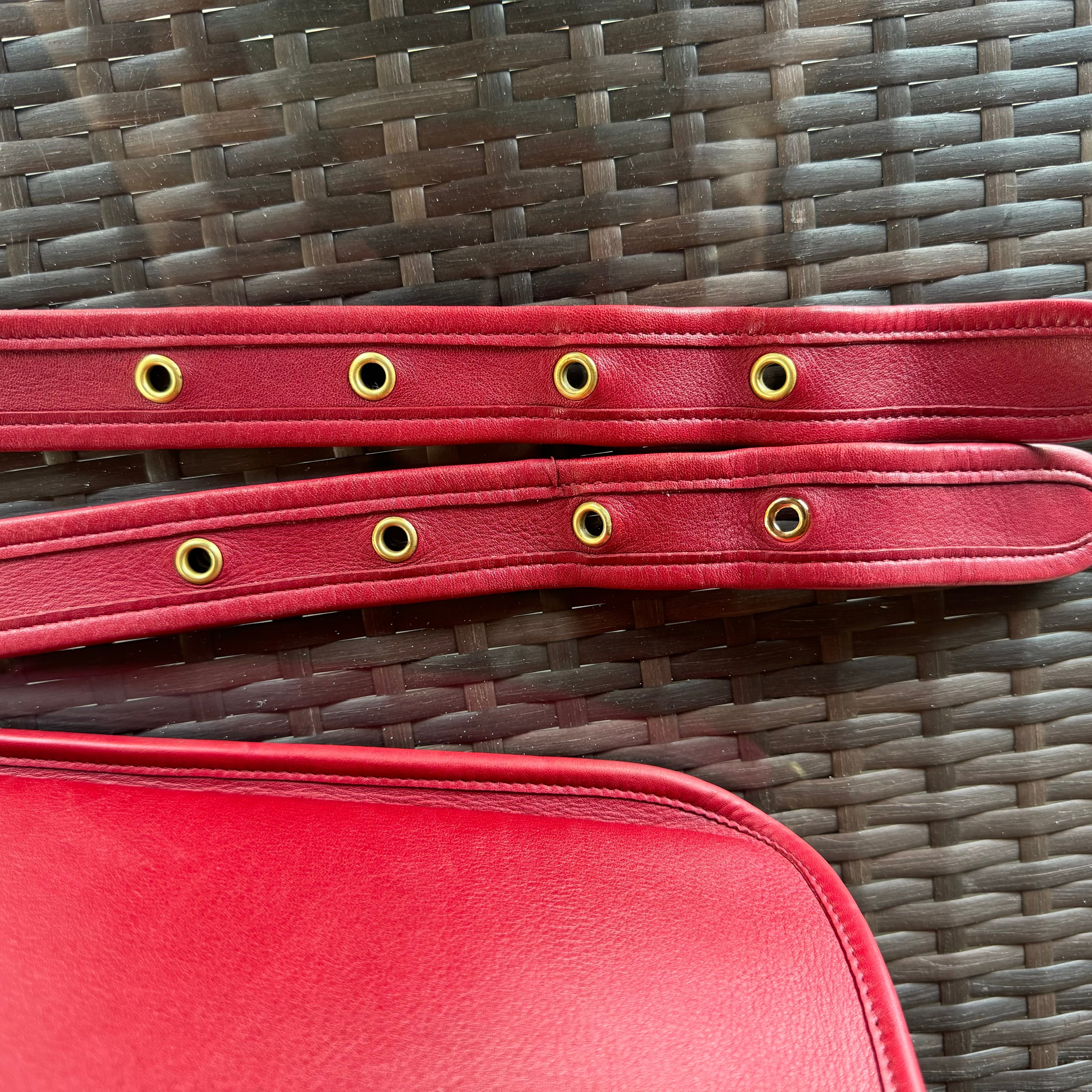 Vintage Coach Red Patricias Legacy 9951