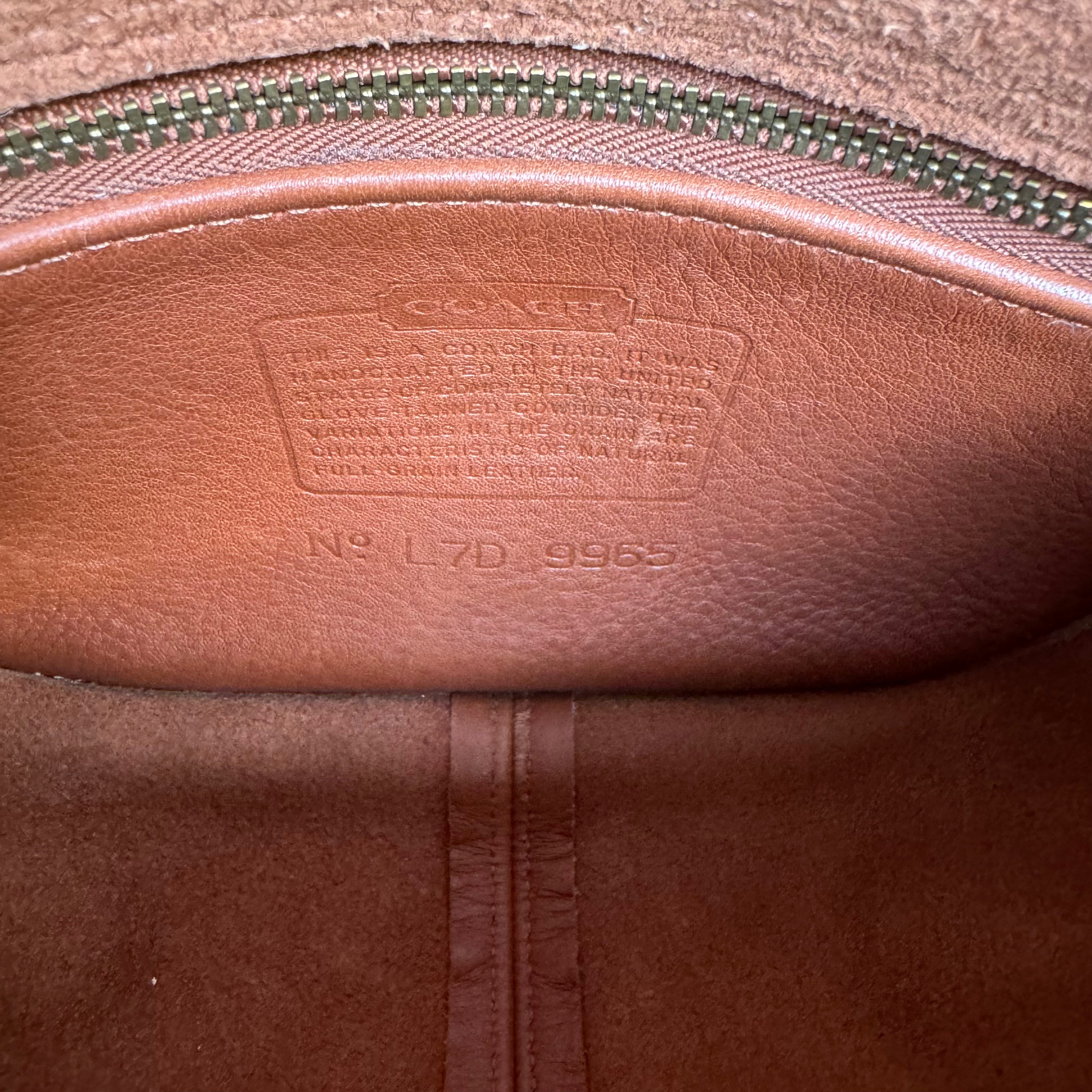 Vintage Coach Bt Legacy Small Flap 9965