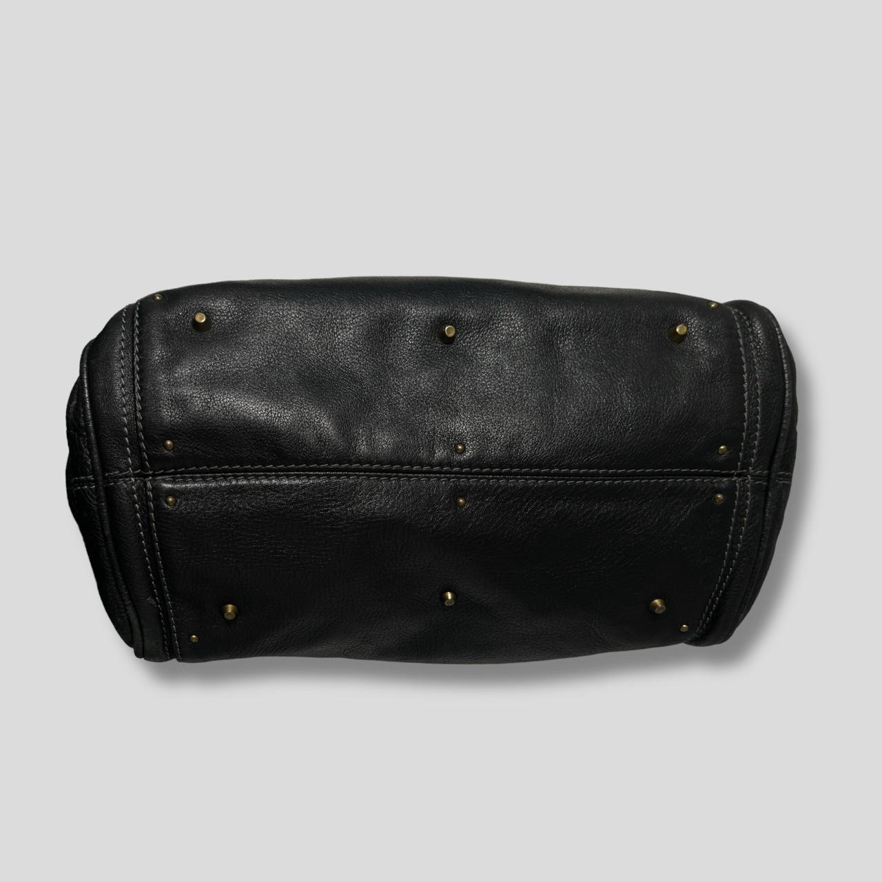 🔥 PreOwned CHLOÉ Paddington Bag Black Leather With Gold Lock Hardware 🔥
