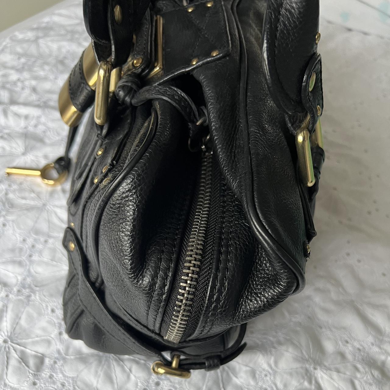 Gorgeous Authentic Black Mini Chloe Paddington With Gold Hardware