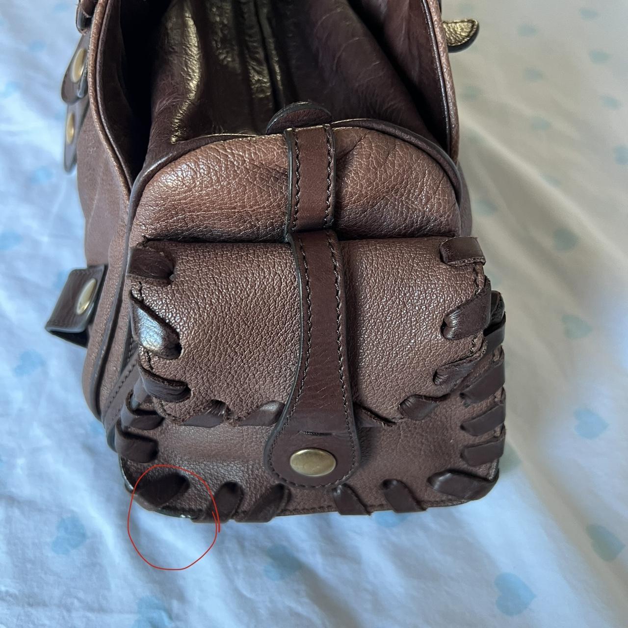 Authentic Brown Chloe Silverado Bag With Gold Hardware