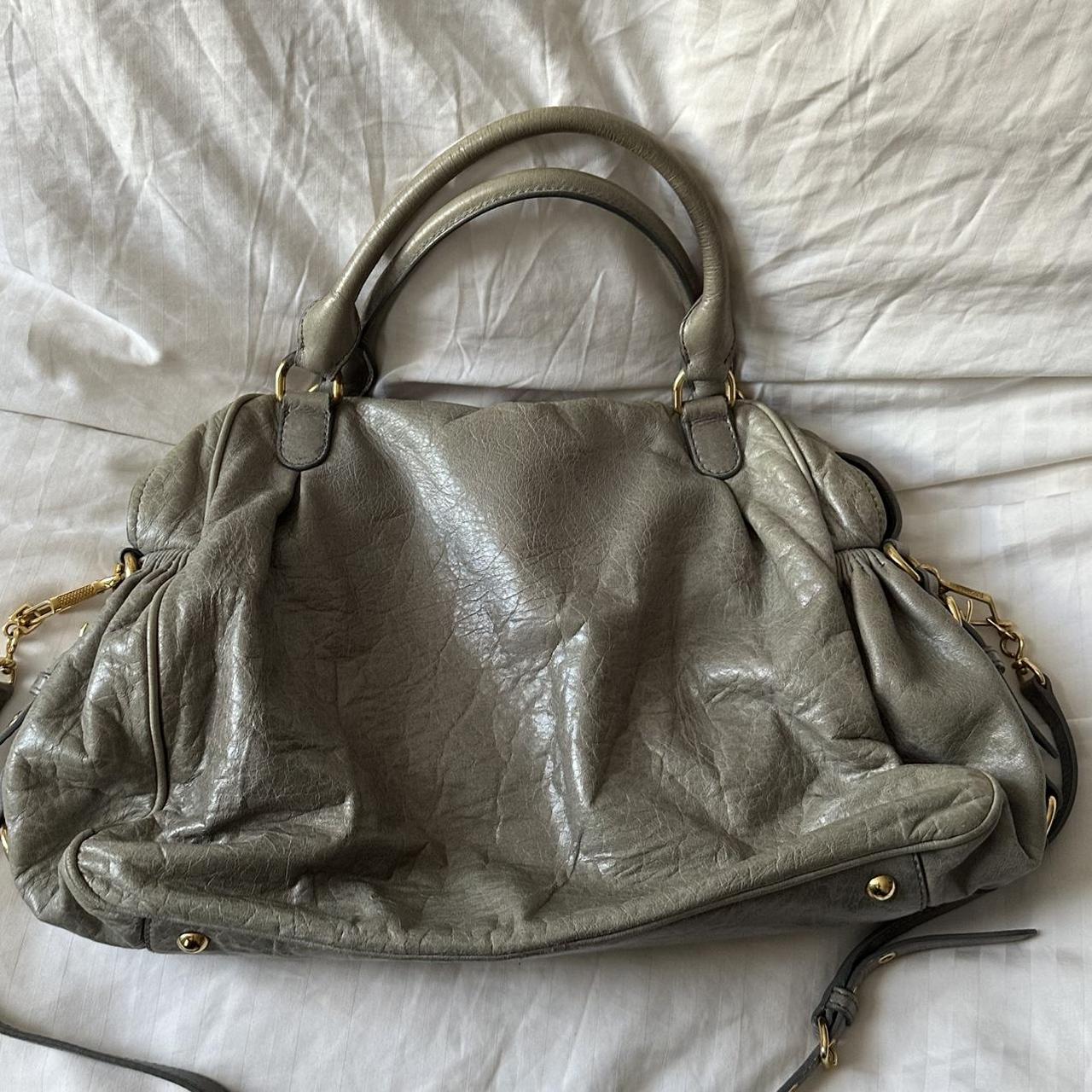 🔥 PreOwned MIU MIU NAPPA LEATHER MINI CHARM BAG 🔥