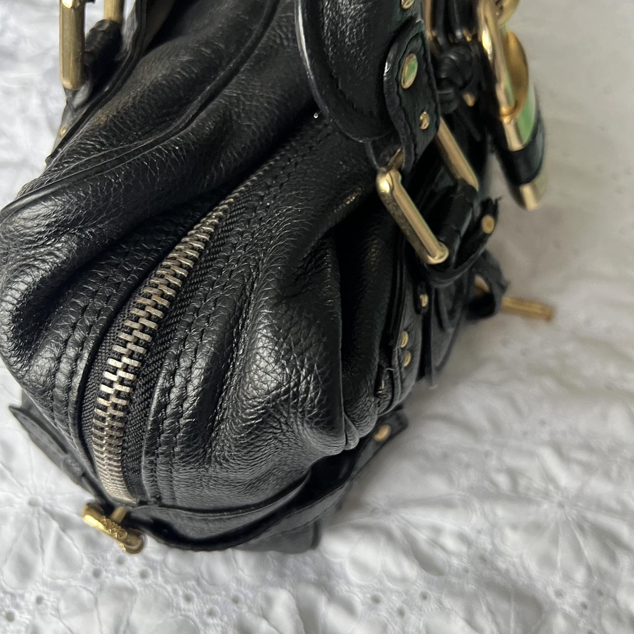 Gorgeous Authentic Black Mini Chloe Paddington With Gold Hardware